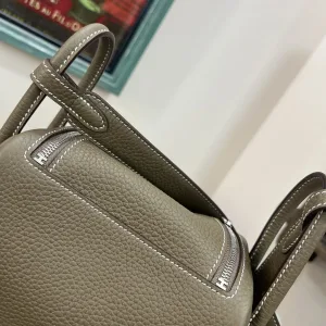 Hermes Lindy Small Etoupe 26cm
