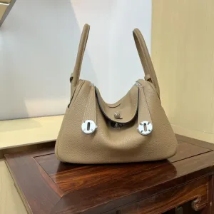 Hermes Lindy Small Etoupe 26cm 2