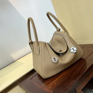 Hermes Lindy Small Etoupe 26cm 2