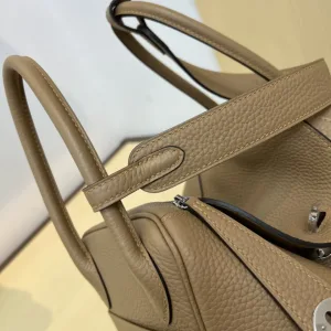 Hermes Lindy Small Etoupe 26cm 2