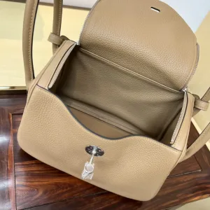 Hermes Lindy Small Etoupe 26cm 2