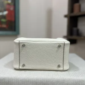 Hermes Lindy Small White 26cm