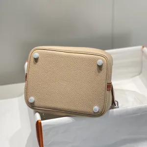 Hermes Picotin Lock Small Beige Rose 18cm