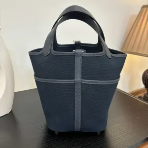 Hermes Picotin Lock Small Black 18cm