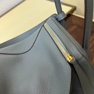 Hermes Picotin Lock Small Blue Grey 18cm