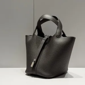 Hermes Picotin Lock Small Dark Brown 18cm