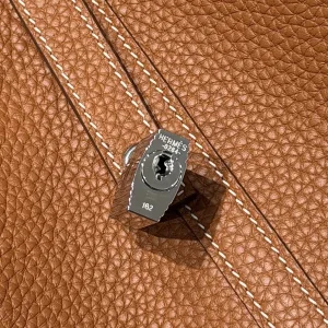 Hermes Picotin Lock Small Gold Brown 18cm