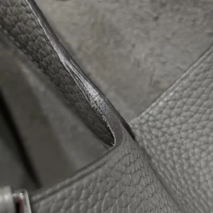 Hermes Picotin Lock Small Grey 18cm
