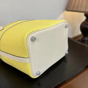 Hermes Picotin Lock Small Lime Yellow 18cm