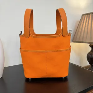 Hermes Picotin Lock Small Orange 18cm