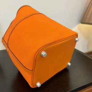 Hermes Picotin Lock Small Orange 18cm