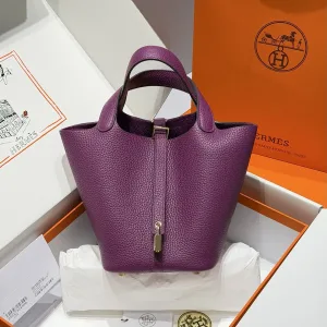 Hermes Picotin Lock Small Purple 18cm
