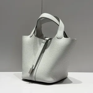 Hermes Picotin Lock Small White 18cm