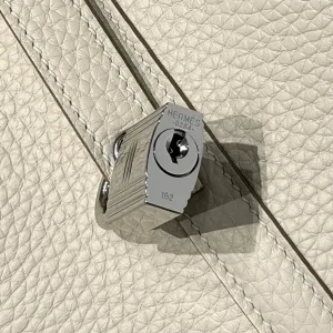 Hermes Picotin Lock Small White 18cm 2