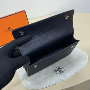 Hermes Roulis Slim Small Black 18cm