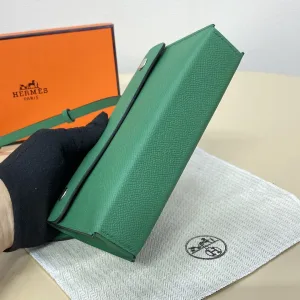 Hermes Roulis Slim Small Green 18cm
