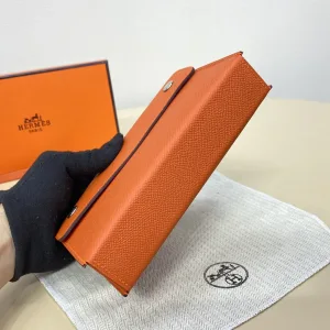 Hermes Roulis Slim Small Orange 18cm