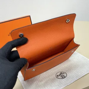 Hermes Roulis Slim Small Orange 18cm