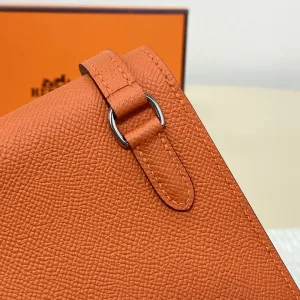Hermes Roulis Slim Small Orange 18cm