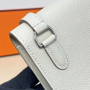 Hermes Roulis Slim Small White 18cm