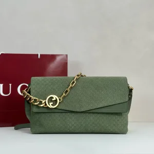 Gucci Dionysus Chain Wallet Green 20cm 2