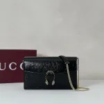 Gucci Dionysus Chain Wallet Black 20cm 3