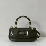 Gucci Bamboo 1947 Mini Bag Olive 20cm