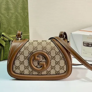 Gucci Blondie Shoulder Bag Beige 26cm 2