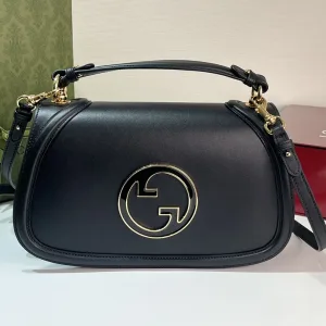 Gucci Blondie Shoulder Bag Black 26cm