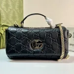 Gucci GG Marmont Shoulder Bag Black 26cm 2